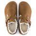 Birkenstock 1014962 London Shearling (fur lined) Suede Upper (Regular fit)