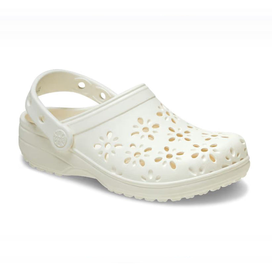 Crocs 210943 Classic Floral Cut Out Clog Kids