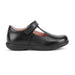 Geox J16FHB Naimara Girl, Black Leather