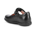 Geox J16FHB Naimara Girl, Black Leather