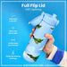 ION 8, Slim Stainless Steel Water Bottle, 600ml, Fighter Jets