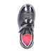 Ricosta Grace, Black Leather with Patent highlights