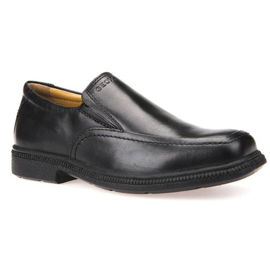 Geox Federico Boys, Slip-on, Black Leather