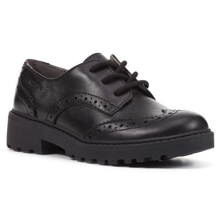 Geox Casey, Brogue, Black Leather