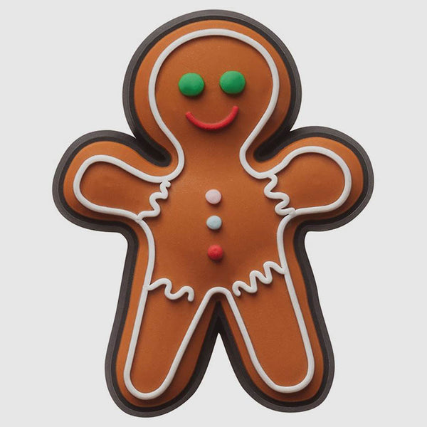 Crocs 10009287 Holiday Gingerbread Man, Jibbitz