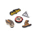 Crocs 10010005 Harry Potter Symbol 5pack , Jibbitz