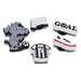 Crocs 10013128 Soccer Goal 5pack , Jibbitz