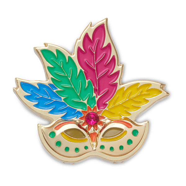 Crocs 10014748 Carnival Mask, Jibbitz