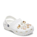 Crocs 10014831 Pearly Gold 5 Pack, Jibbitz