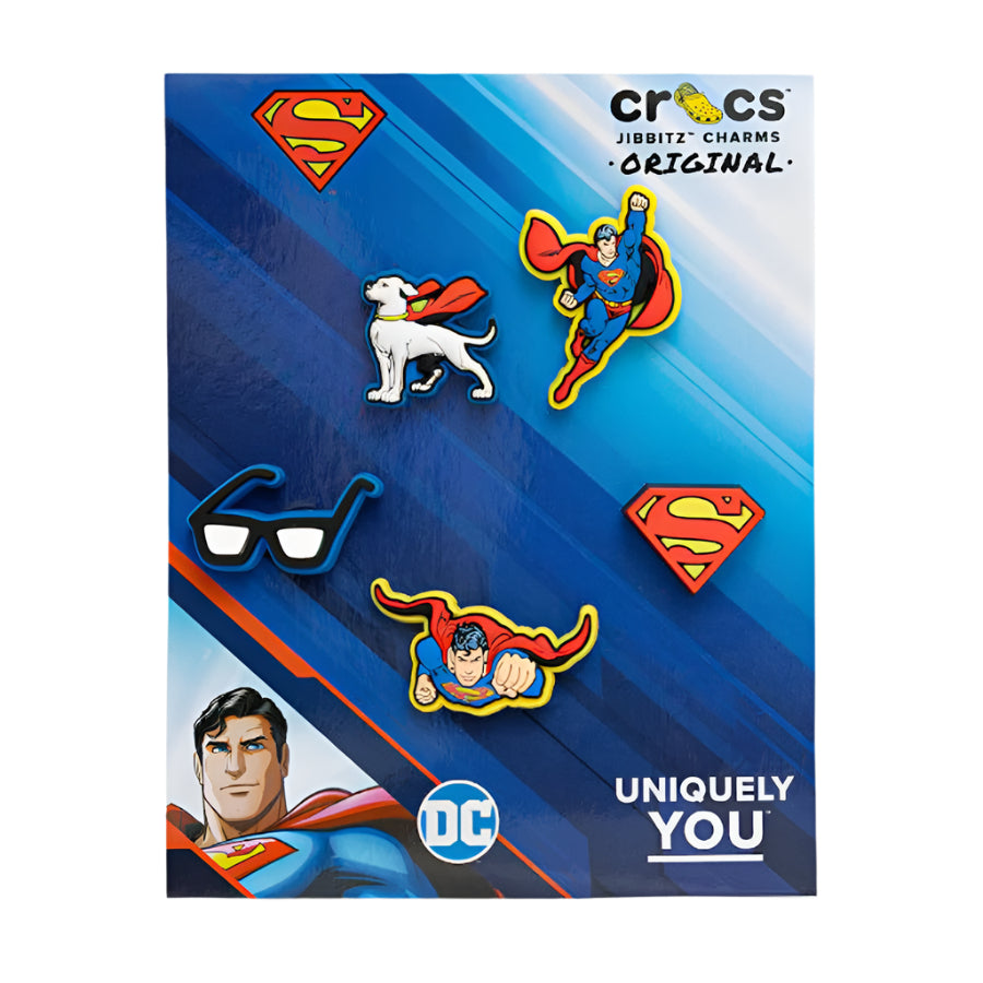 Crocs 10014930 Superman 5pack , Jibbitz