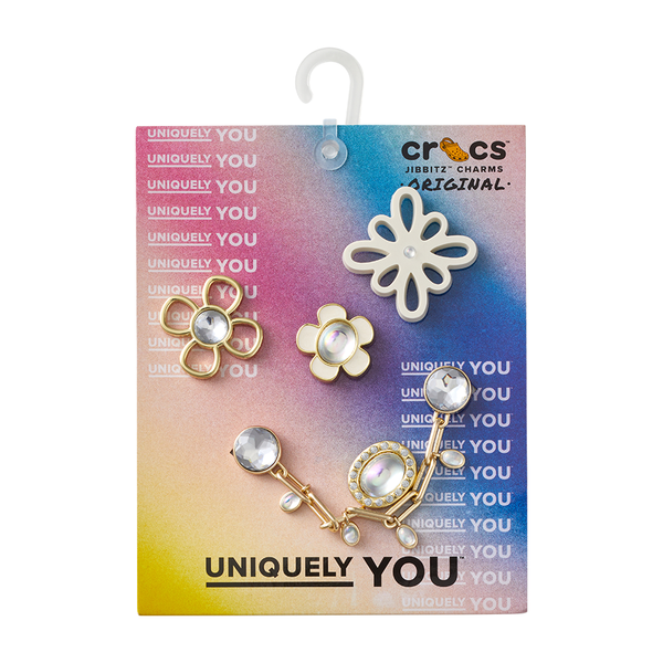 Crocs 10015042 Cut Out Adults 5 Pack, Jibbitz