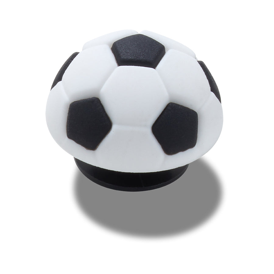 Crocs 10015145 Textured Soccer Ball, Jibbitz