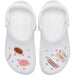 Crocs 10016432 Krispy Kreme 5pack , Jibbitz