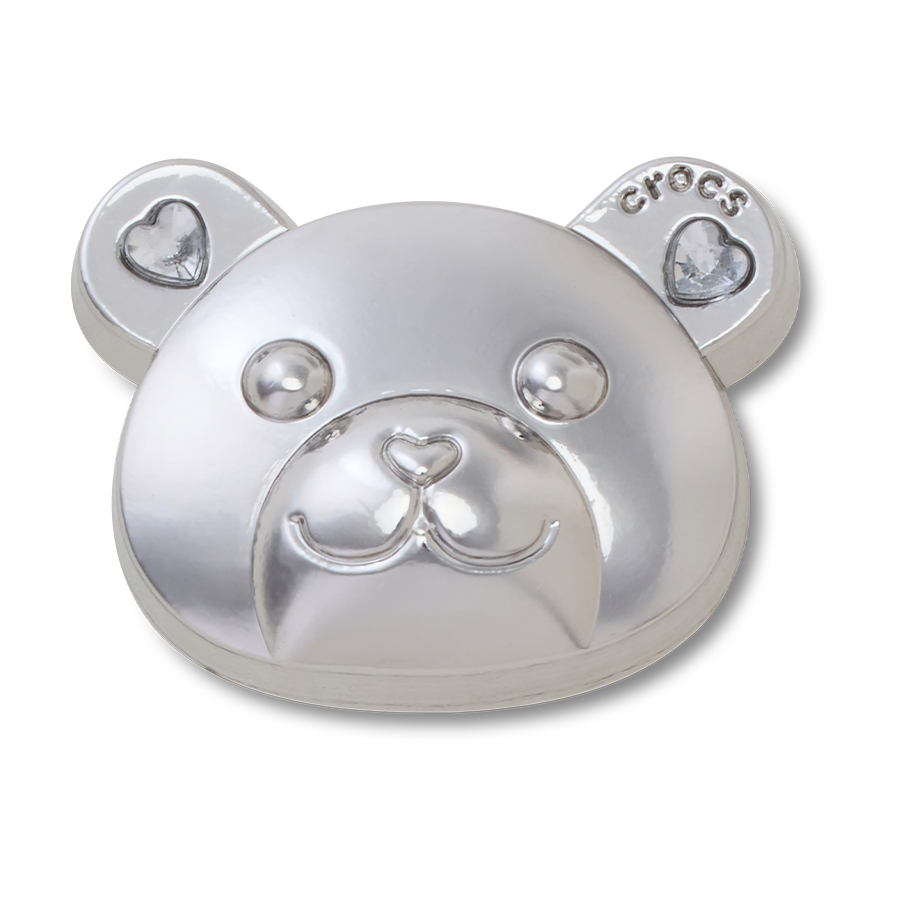 Crocs 10016471 Indie Silver Bear, Jibbitz