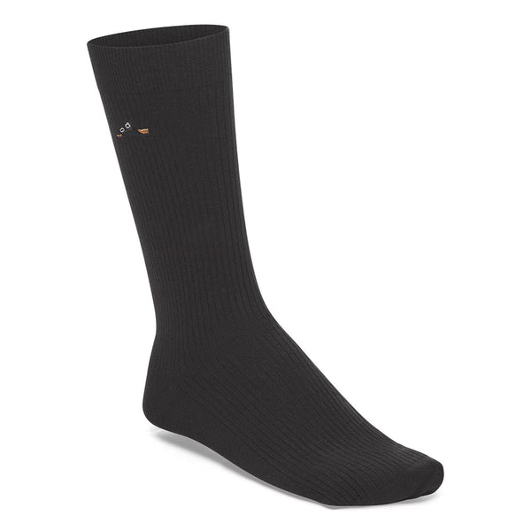 Birkenstock Ribbed Cotton Socks  - Black