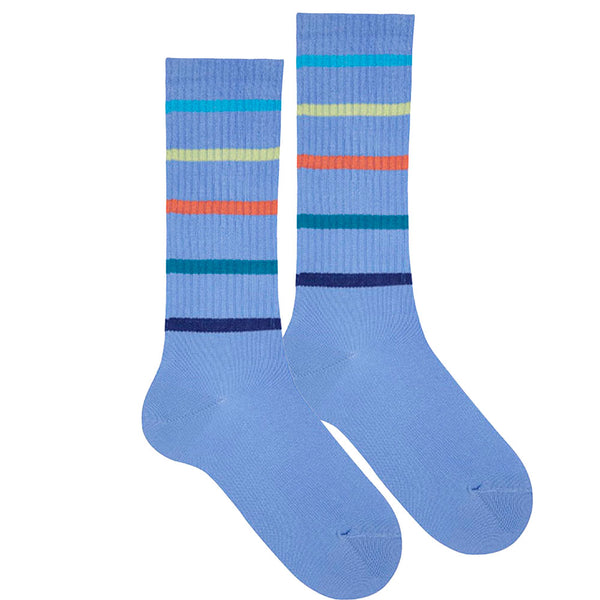 Condor 2637/2 5 Coloured Stripes Sport Socks