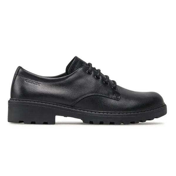 Geox Casey, Smooth, Black Leather