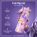 ION 8, Slim Stainless Steel Water Bottle, 600ml, Unicorns