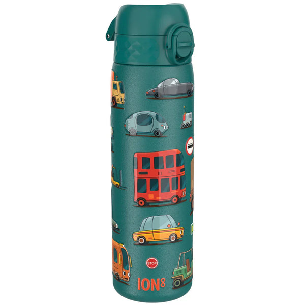 ION 8, Slim Stainless Steel Water Bottle, 600ml, Automobiles