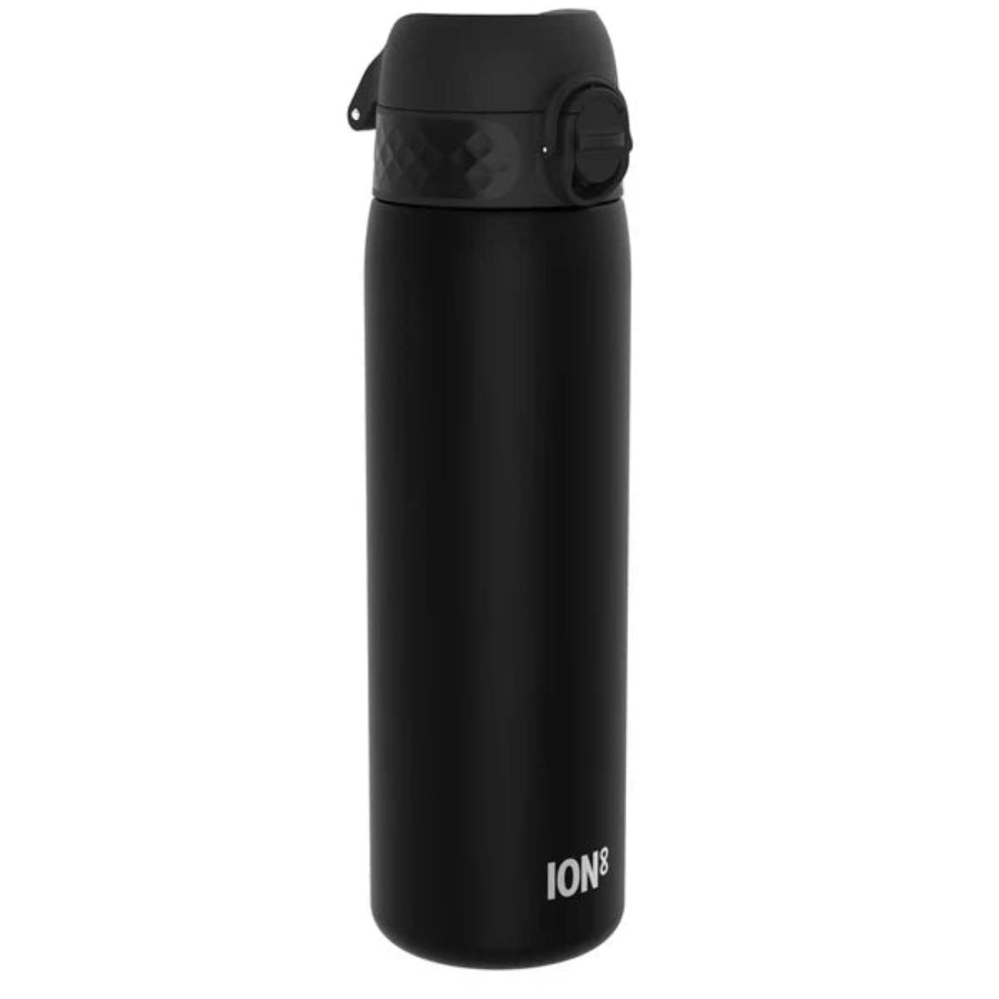 ION 8, Slim Water Bottle, Black