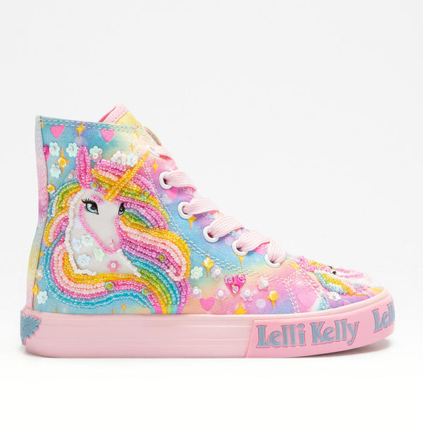 Lelli Kelly 4150 Unicorn Rainbow Mid