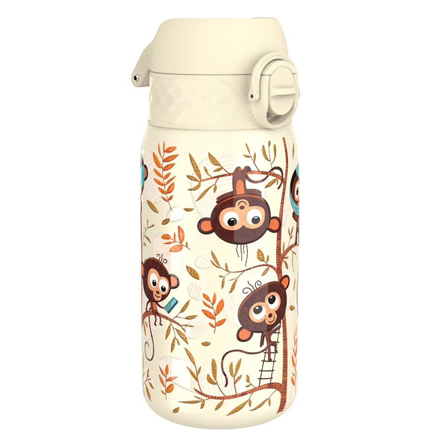 ION8 Stainless Steel Kids Water Bottle, Monkey