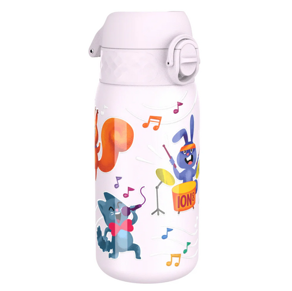 ION8 Stainless Steel Slim Water Bottle, Animal Band