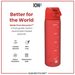 ION 8, Slim 500ml, Red