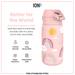 ION 8, Pod Stainless Steel Water Bottle 400ml Rainbows