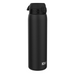 ION 8, Quench, Stainless Steel 1200ml Water Bottle, Black
