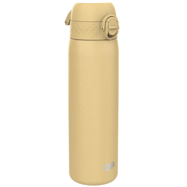 ION 8, Slim Stainless Steel Water Bottle, 600ml, Desert