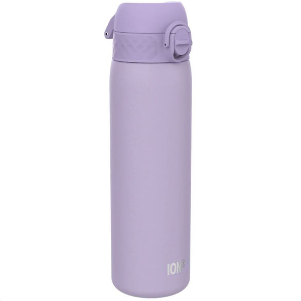 ION 8, Slim Stainless Steel Water Bottle, 600ml, Periwinkle