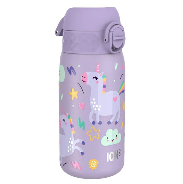 ION 8, Pod Stainless Steel Water Bottle 400ml Unicorn Purple