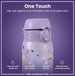 ION 8, Pod Stainless Steel Water Bottle 400ml Unicorn Purple