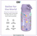 ION 8, Pod Stainless Steel Water Bottle 400ml Unicorn Purple