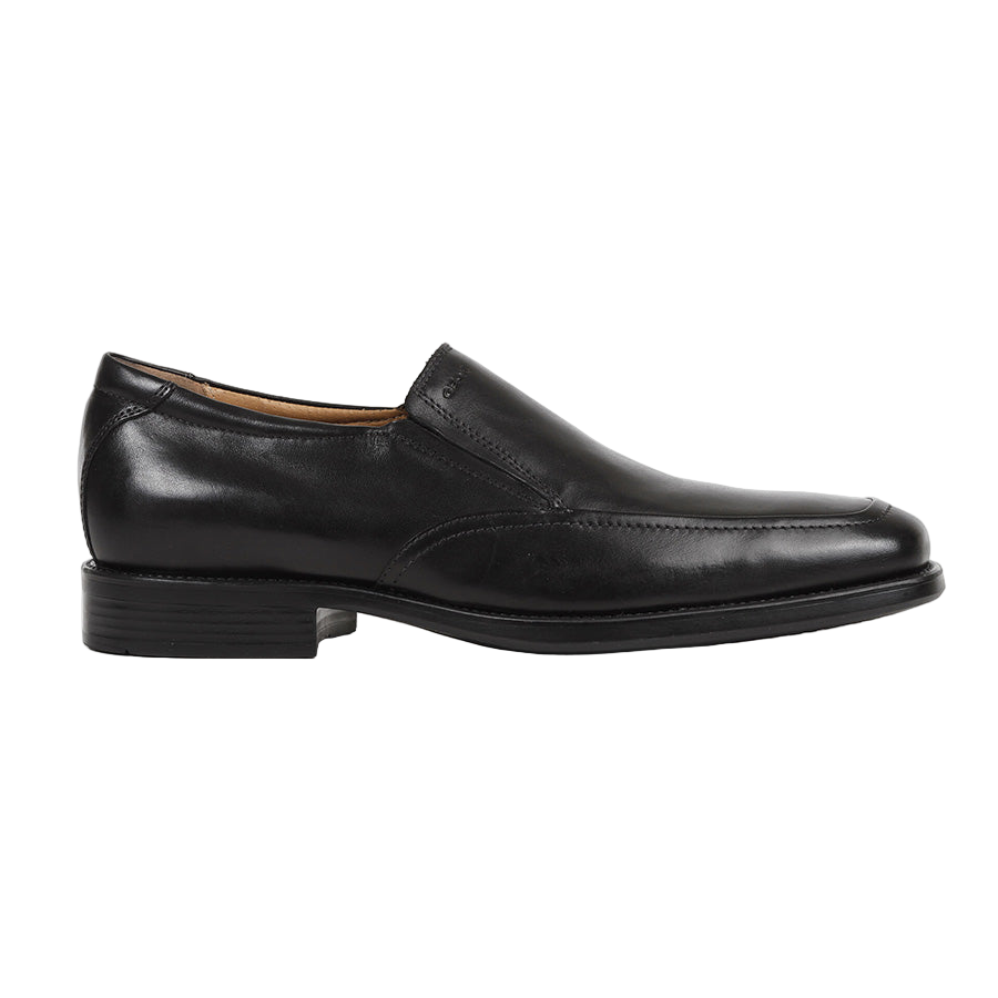 Geox Federico Mens, Slip-on, Black Leather