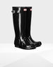 Hunterr Boots, WFT1000RGL Wm Org Tall Gls