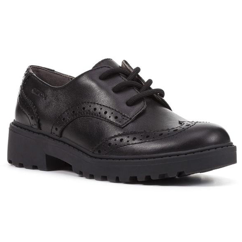 Geox Casey, Brogue, Black Leather
