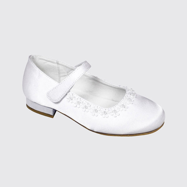 Dubarry Vivienne Satin Communion Shoe