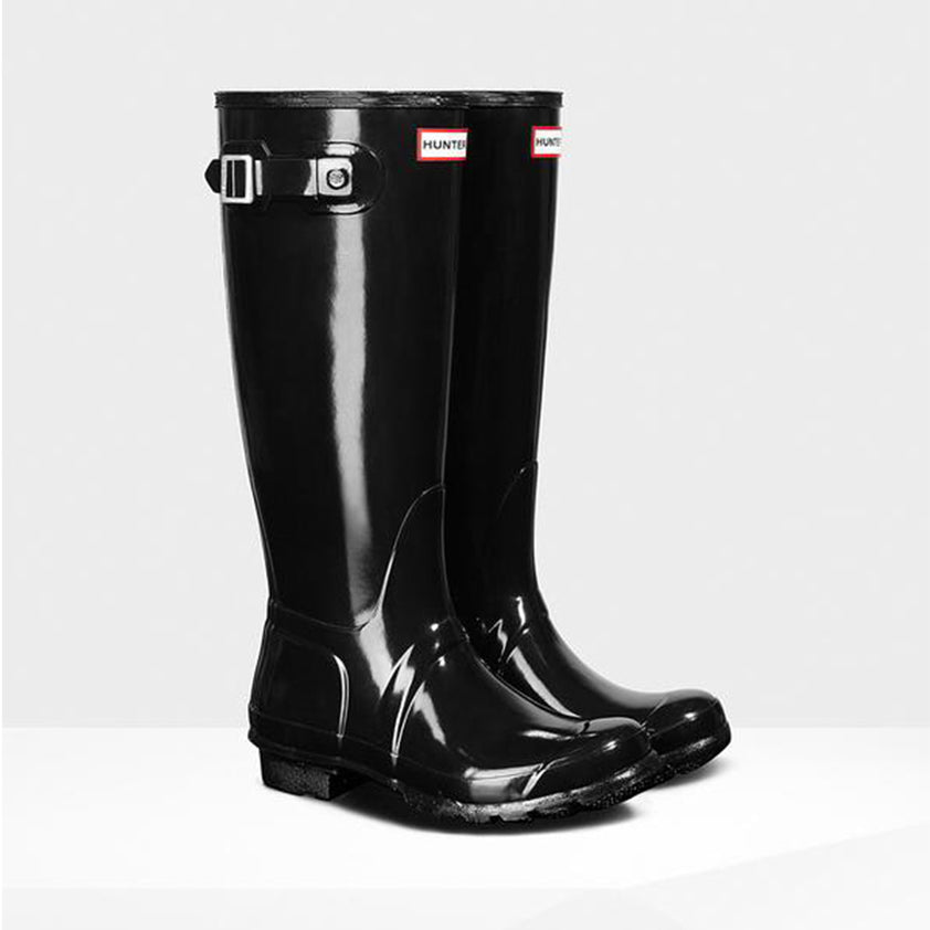 Hunter Boots, WFT1000RGL Wm Org Tall Gls